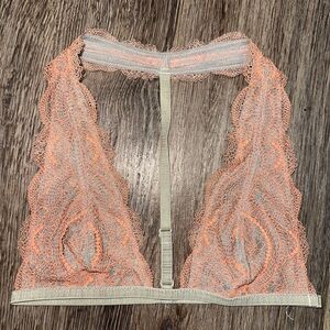 Free People Intimately Lace Racerback Halter Bralette